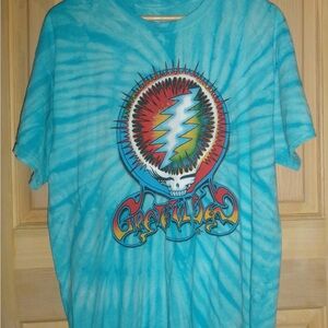 VINTAGE 90S GRATEFUL DEAD "Let It Shine" SHIRT FRONT AND BACK GRAPHICS